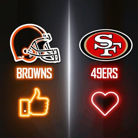 “🚨 OFFICIAL: Fans Can Now Watch Live Updates AND Full Highlight Videos of the 49ers vs Browns Showdown — All Big Plays and Key Moments in One Place! Cast Your Vote Below for the Team You’re Backing Tonight!”